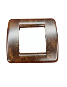 Vimar 17093.41 Idée Assiette Ronde 1/2 Modules Racine de Noyer